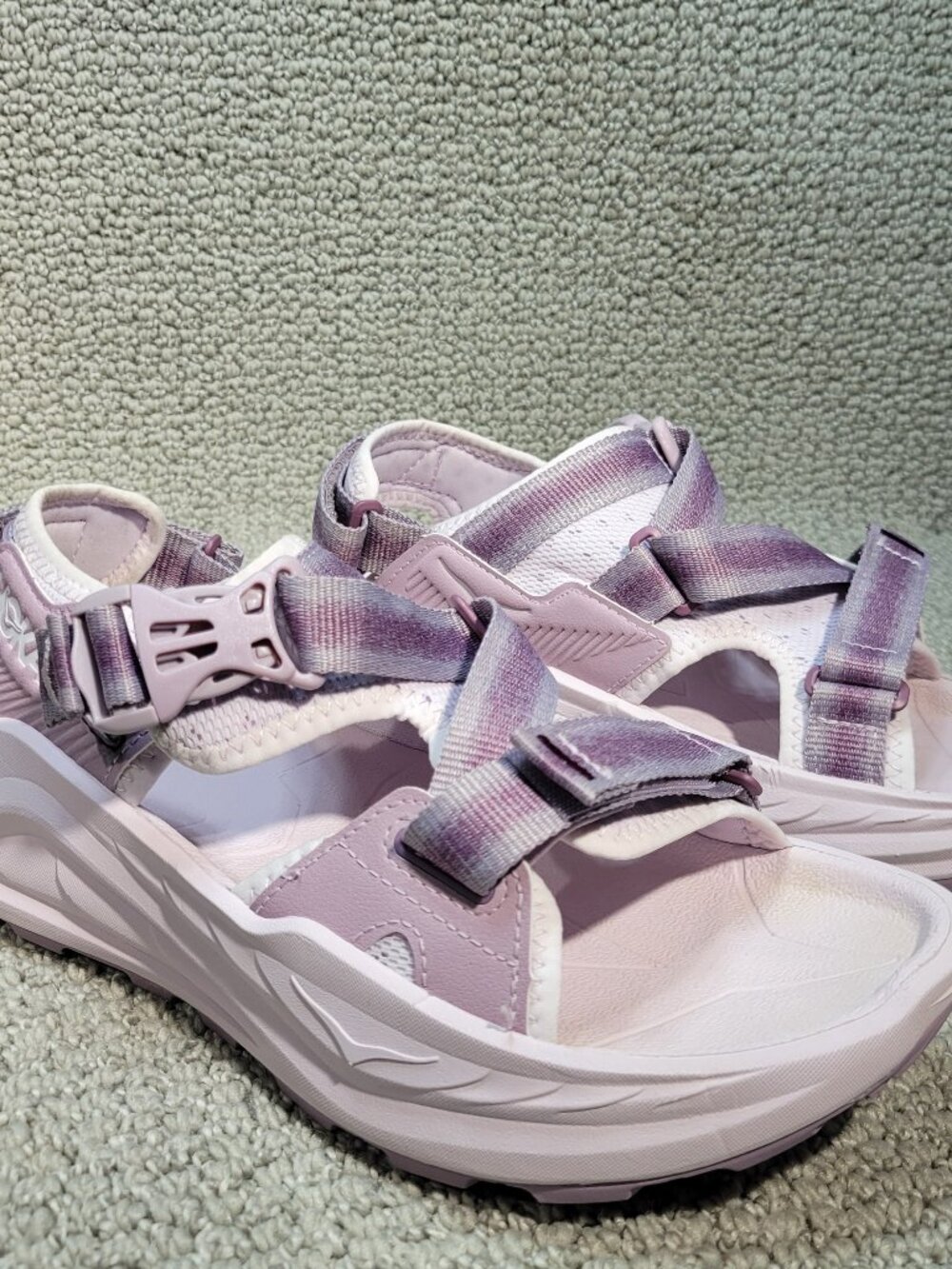 Hoka Infini Hike TC Women's Size 9B Fragrant Lilac Hiking Sandals 1162590 - Picture 6 of 10